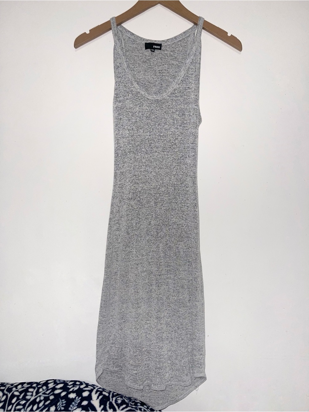Light Grey Bodycon Midi Dress 🤍